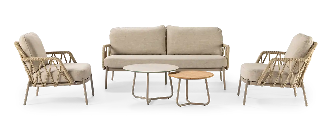 Callisto Girona Clay Lounge set 5-delig
