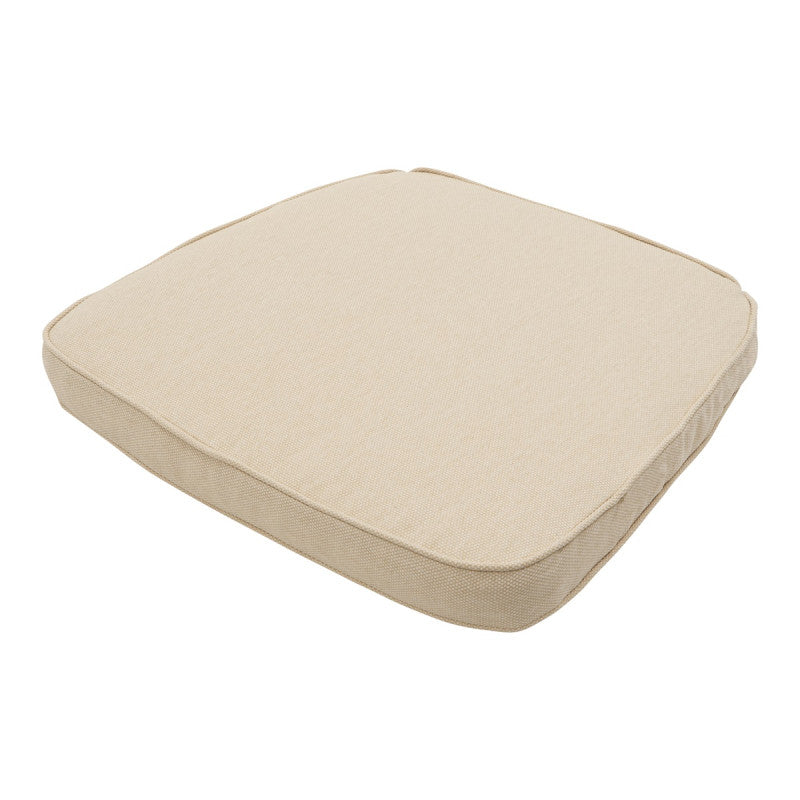 Madison Wicker quadratisches Stuhlkissen 48x48cm Beige Canvas eco+