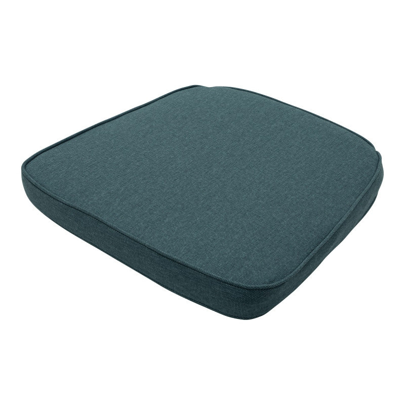 Madison Wicker quadratisches Stuhlkissen 48x48cm Sea Blue Canvas eco+