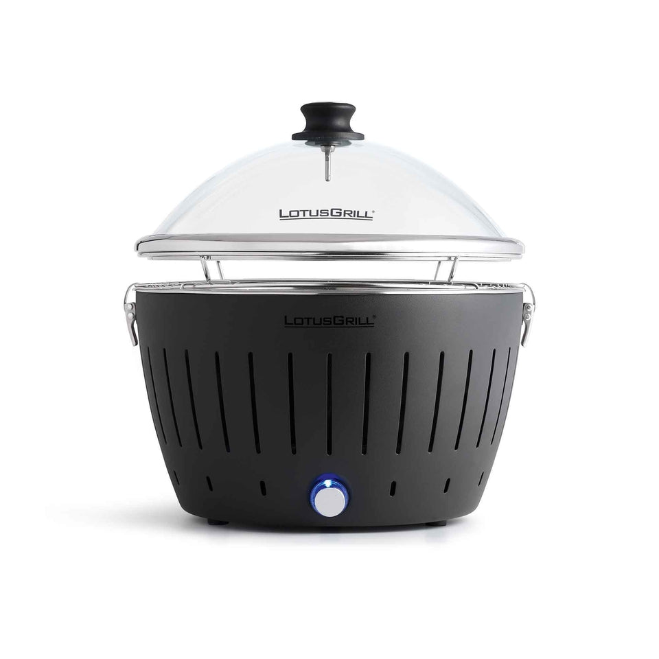 LotusGrill Classic Glasdeckel Ø35 cm (mit Thermometer)