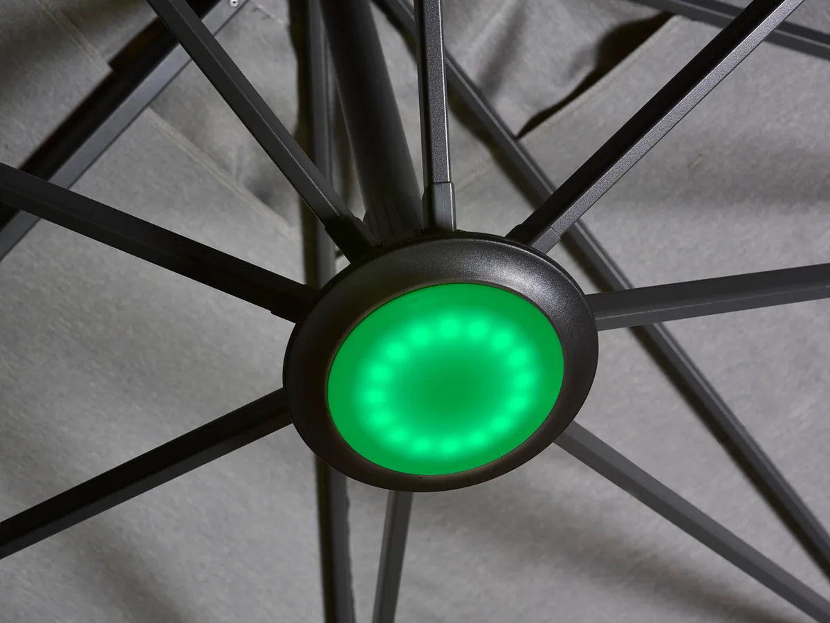 Platinum LED Sonnenschirmbeleuchtung Multicolor
