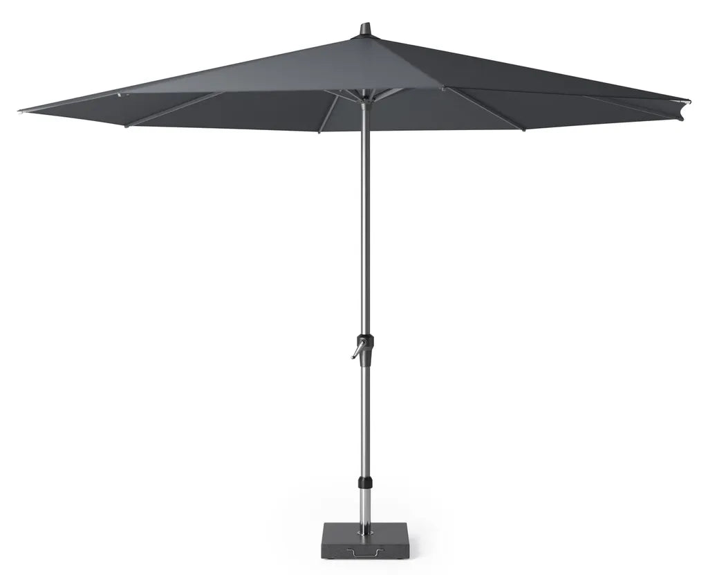 Platinum Riva Stokparasol Ø350cm Antraciet