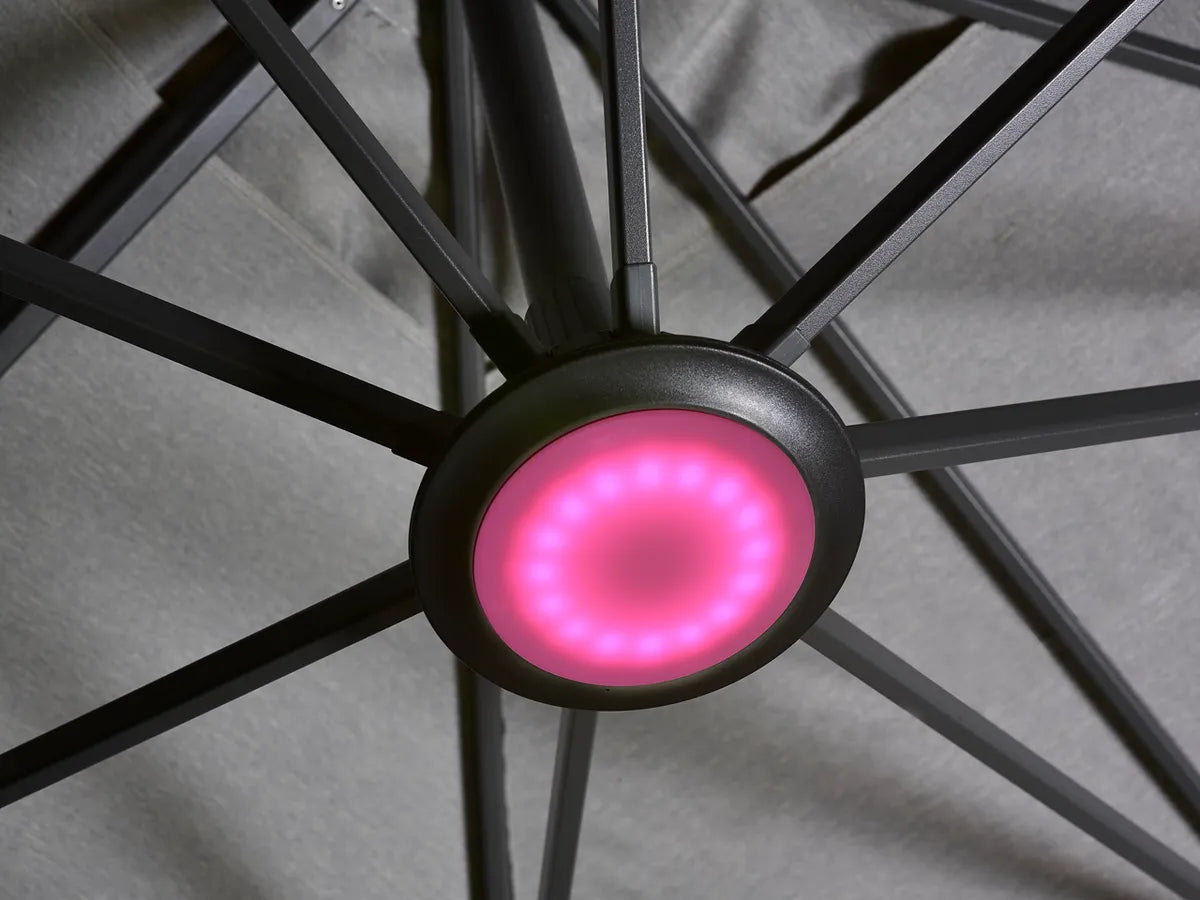 Platinum LED Sonnenschirmbeleuchtung Multicolor