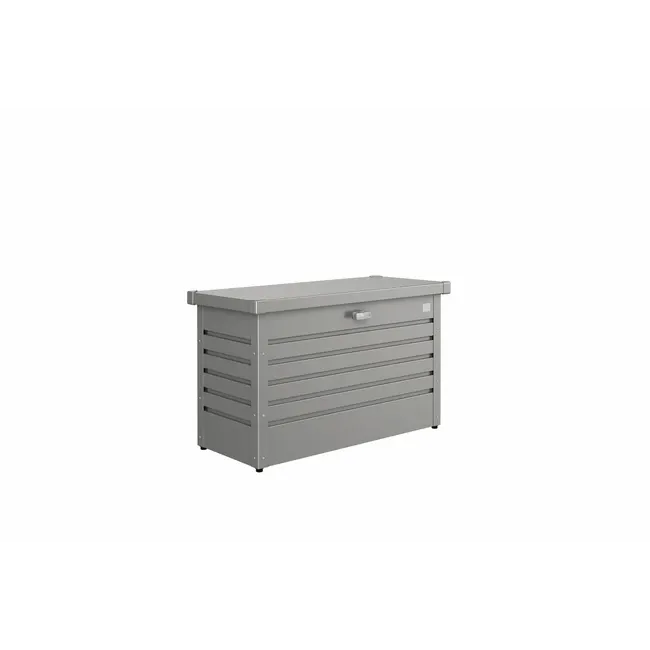 Biohort HobbyBox Kussenbox kwartsgrijs metallic 100 cm