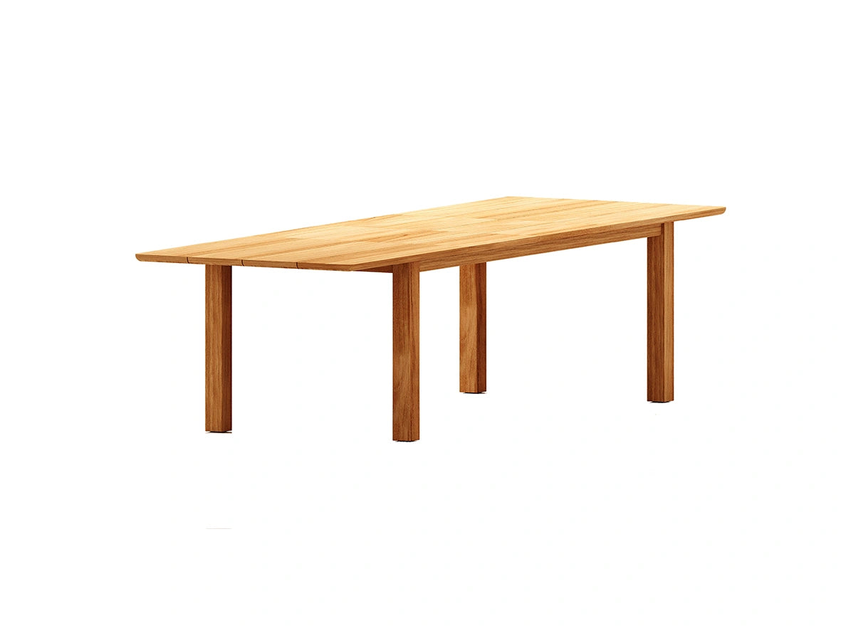 Traditional Teak Noah Extendable Teak Garden Table 220 - 270 - 320 cm