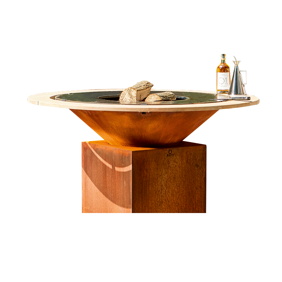 OFYR Kaminschutzring Teak 100
