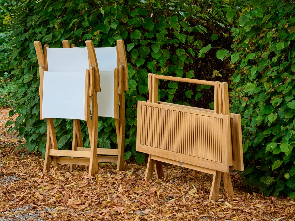 Traditional Teak Sofia Folding table 110 x 70 cm