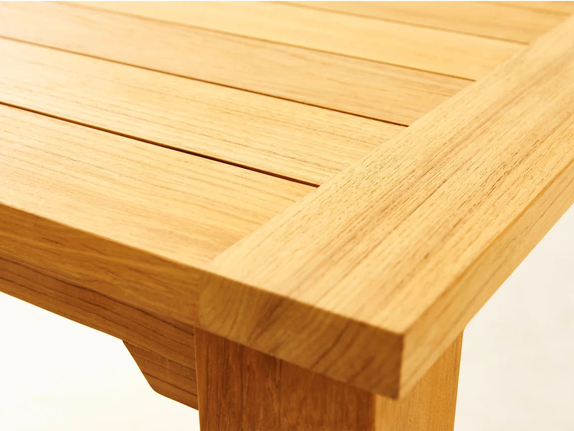 Traditional Teak Noor Teak Garden Table 240 x 100 cm