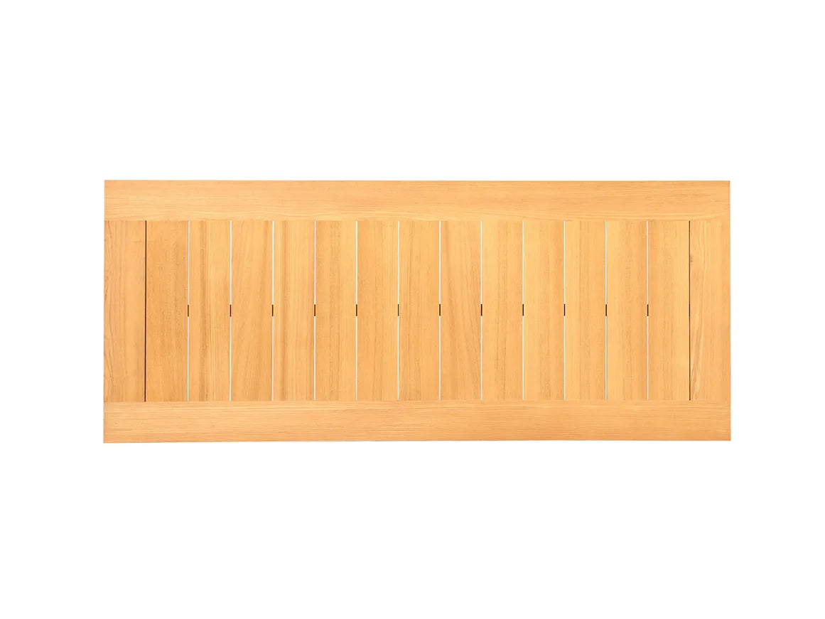 Traditional Teak Grace Teak Garden Table 240 x 100 cm