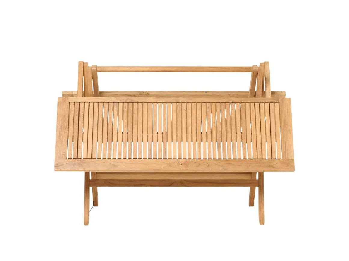 Traditional Teak Sofia Folding table 120 x 80 cm