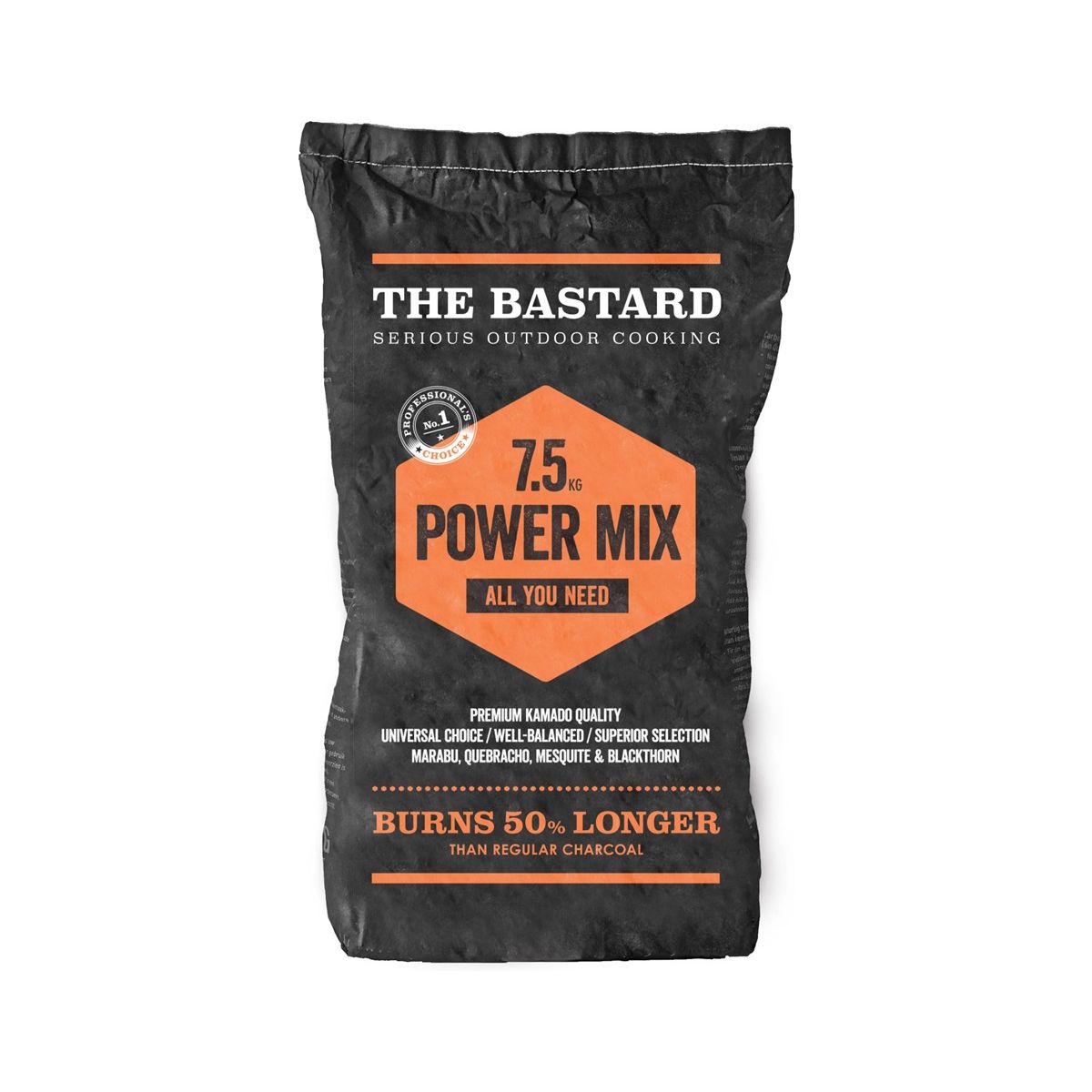 The Bastard houtskool Power Mix 7,5kg