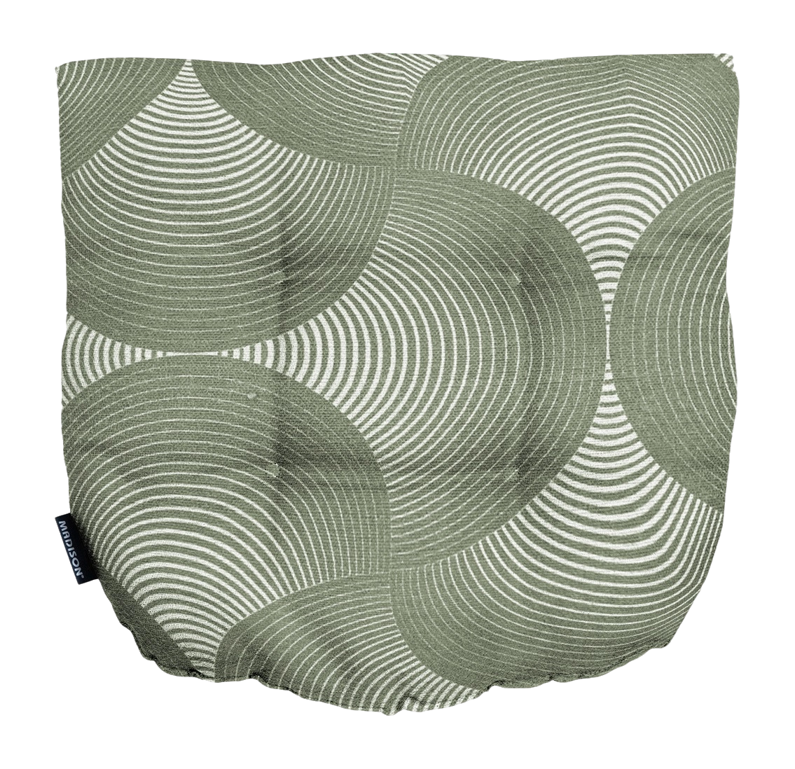 Madison stoelkussen Wicker Flex vierkant 46x46cm Napels rondo kaki