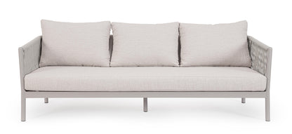 Bizzotto Florencia Natural Lounge Sofa 3-Sitzer