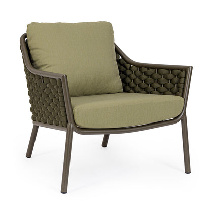 Bizzotto Everly Olive Loungestoel