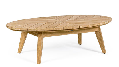 Bizzotto Coachella Anthrazit / Teak Lounge-Set 4-teilig