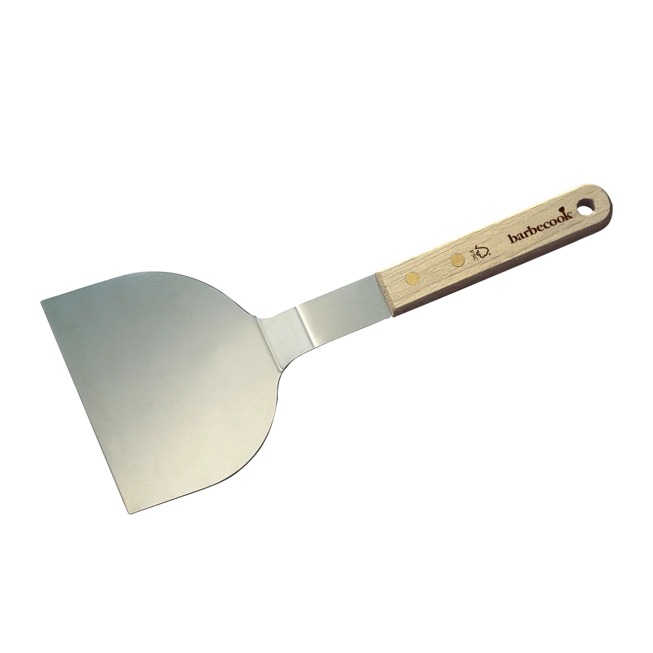 Barbecook Hamburgerspatel RVS/Hout 30cm