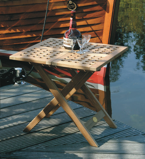 Teak & Garden Atlantic Boat Beistelltisch 52 x 52 cm