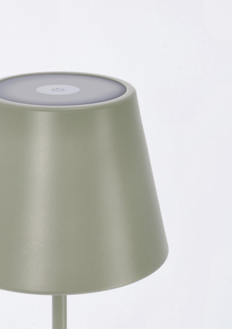 Bizzotto Etna Tafellamp Led Groen 38 cm (oplaadbaar)