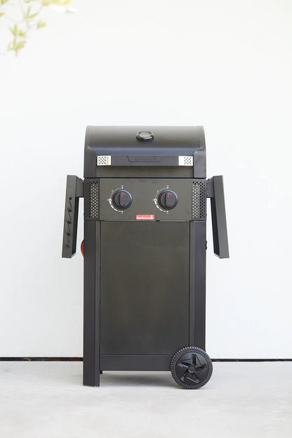Barbecook Luca 210 GasBBQ Met Opklapbare tafels Zwart