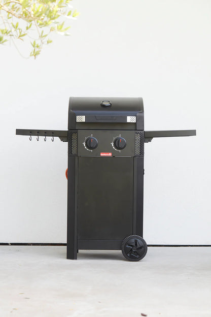 Barbecook Luca 210 GasBBQ Met Opklapbare tafels Zwart