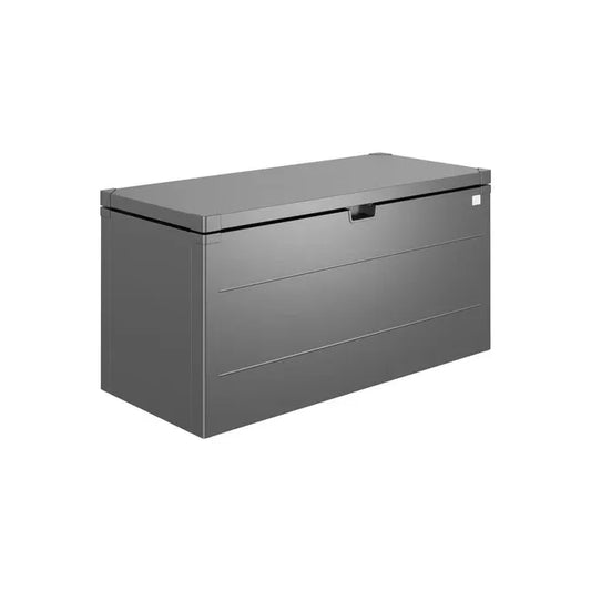 Biohort StyleBox Kussenbox Donkergrijs metallic 140 cm