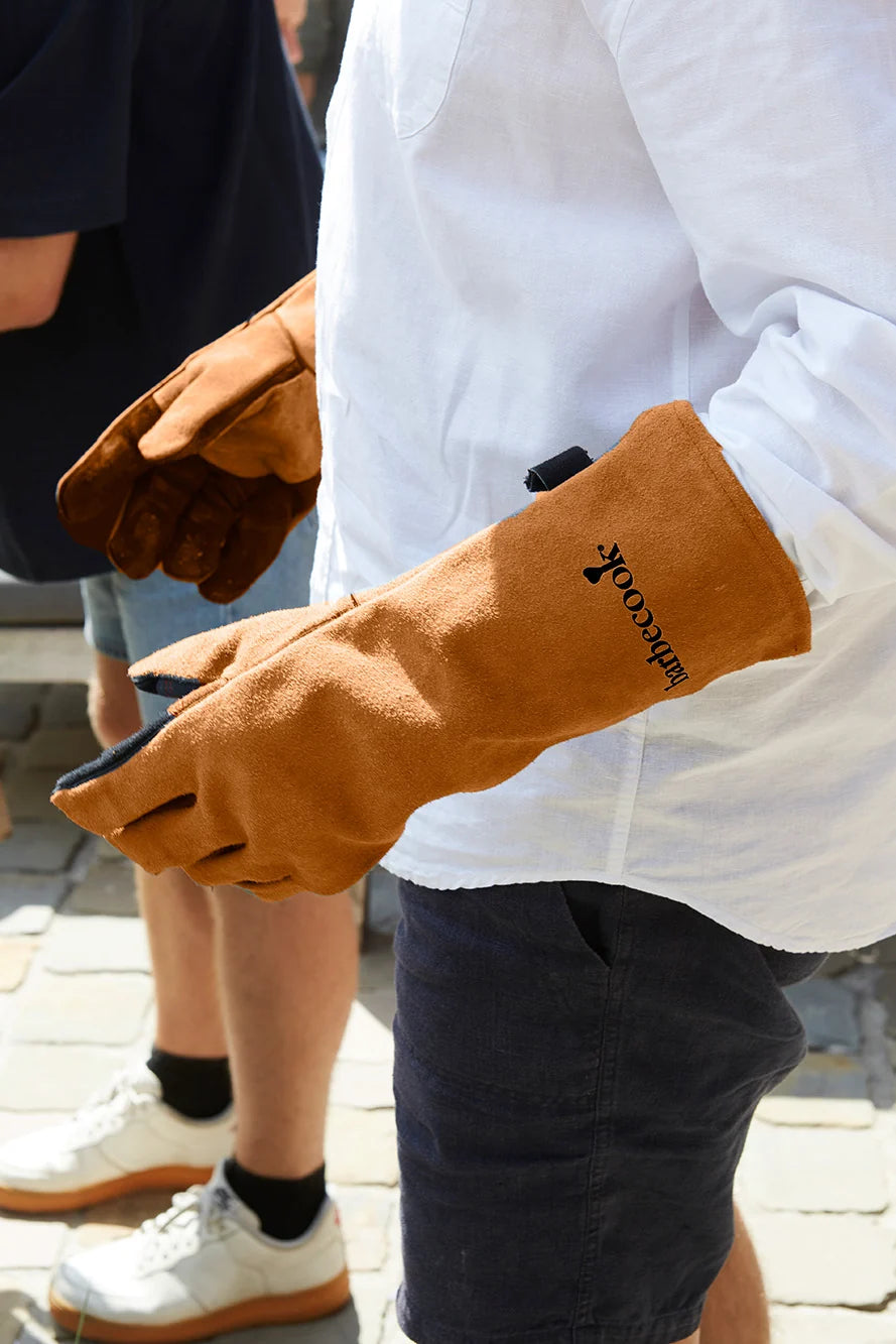 Barbecook Set van 2 Zachtlederen Handschoenen