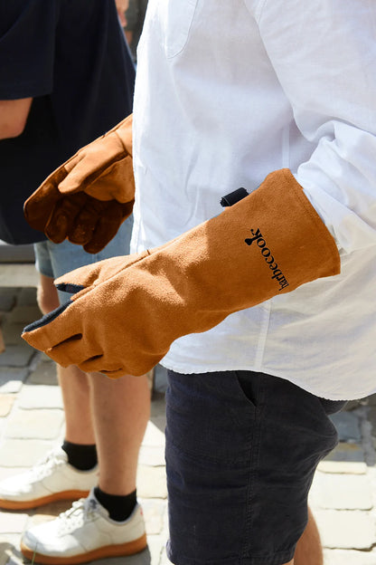 Barbecook Set van 2 Zachtlederen Handschoenen