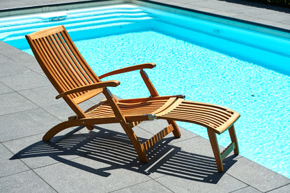 Traditional Teak Alexandra Teak Deckchair