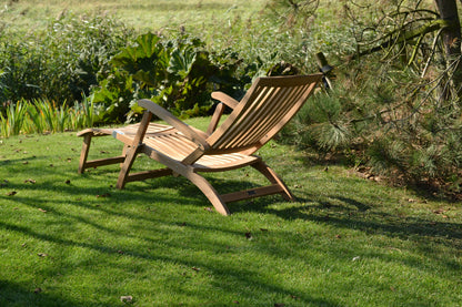 Traditional Teak Alexandra Teak Deckchair