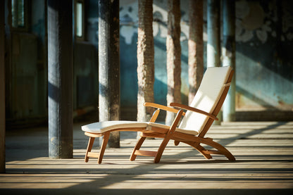 Traditional Teak Alexandra Teak Deckchair