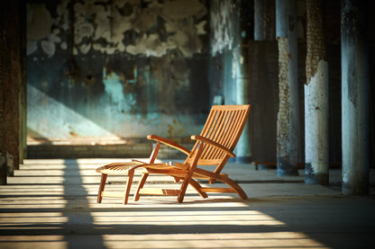 Traditional Teak Alexandra Teak Deckchair