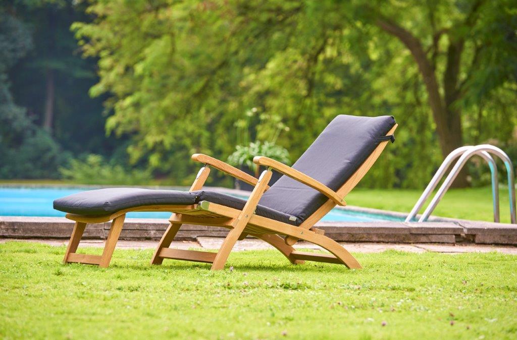 Traditional Teak Alexandra Teak Deckchair