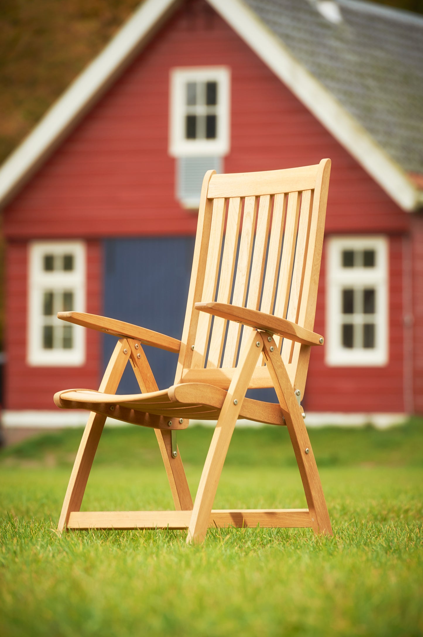 Traditional Teak Alexia Recliner Tuinstoel