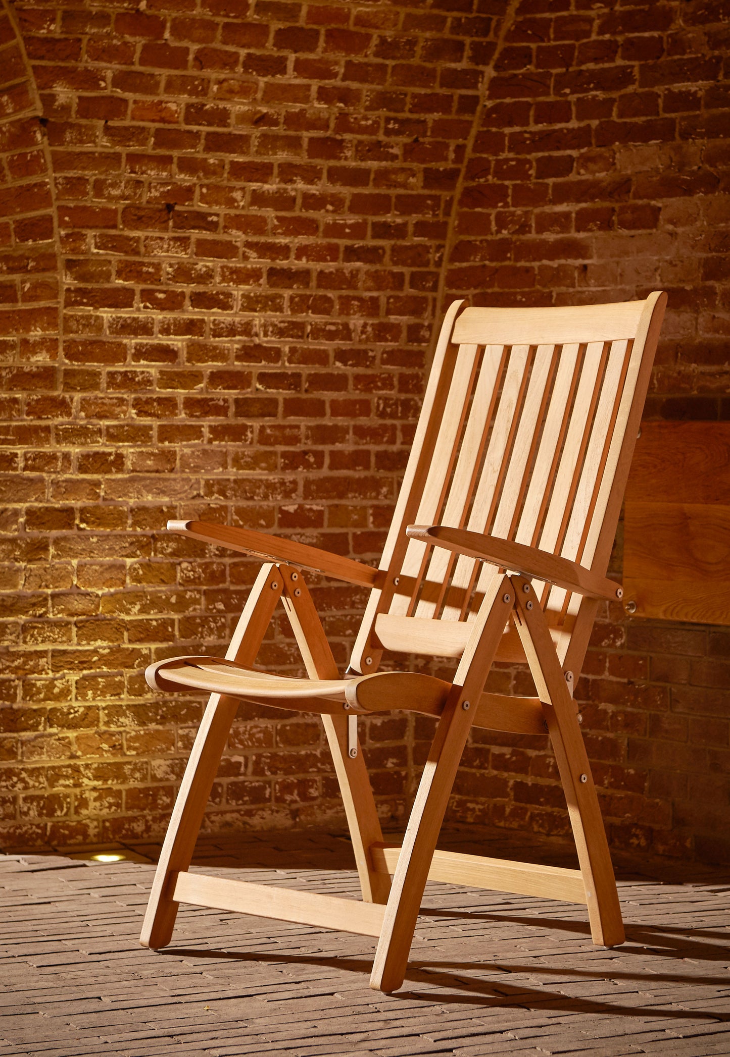 Traditional Teak Alexia Recliner Tuinstoel