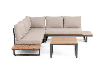Bizzotto Zelmar Hoekbank Met Tafel