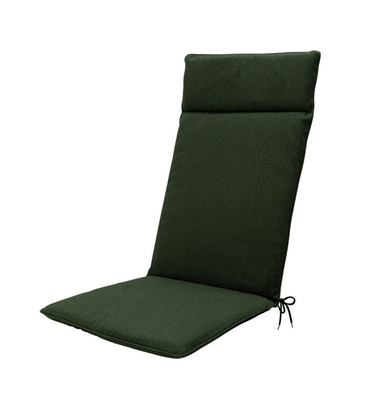 Madison Hoge Rug / Recliner kussen (120 x 50 cm) Green canvas eco+