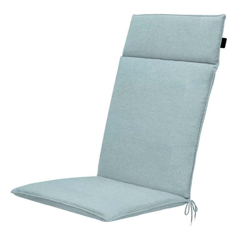 Madison Hoge Rug / Recliner kussen (120 x 50 cm) Aqua Canvas Canvas eco+