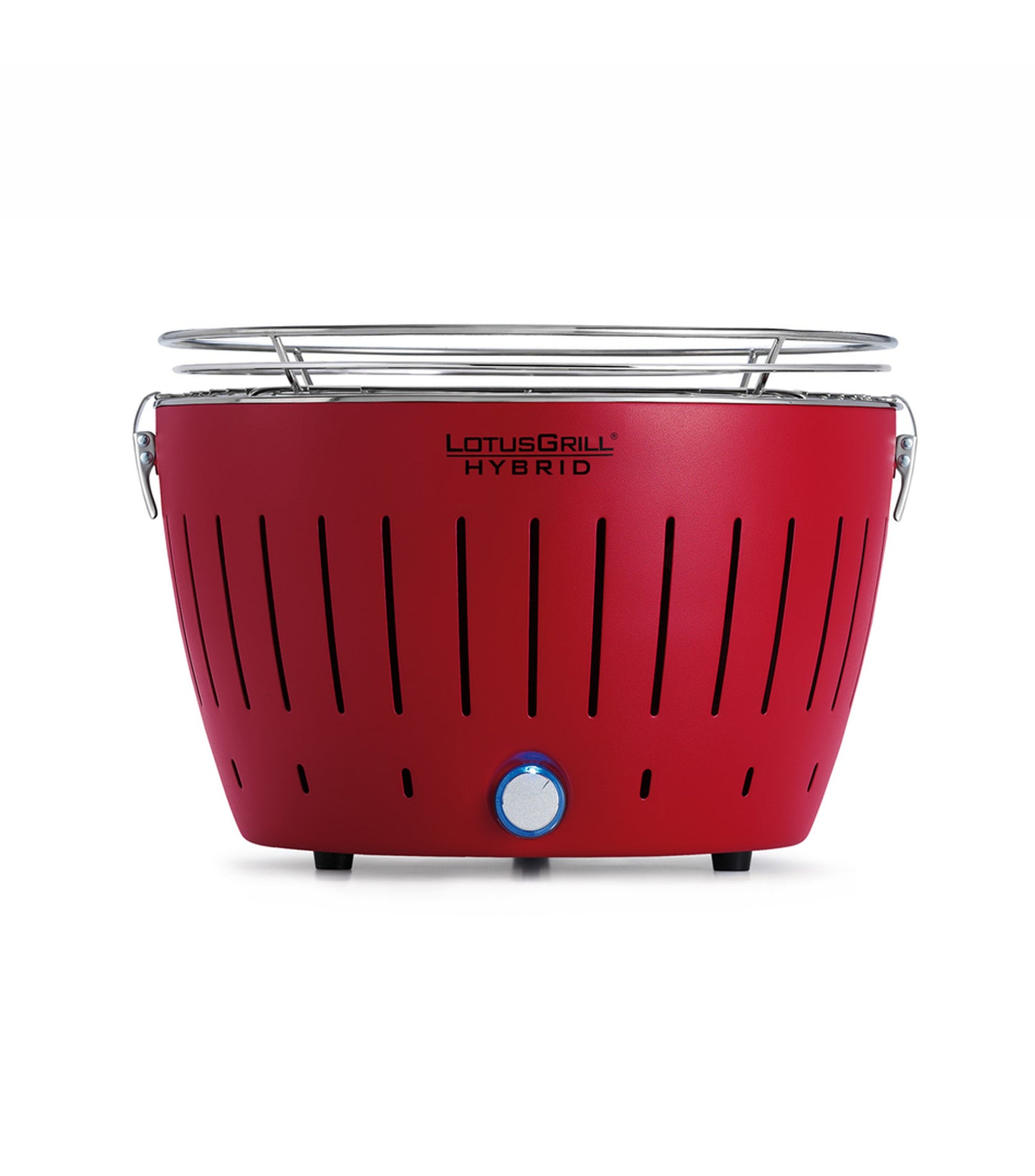 LotusGrill Classic Hybrid Tischgrill Ø350mm (Rot)