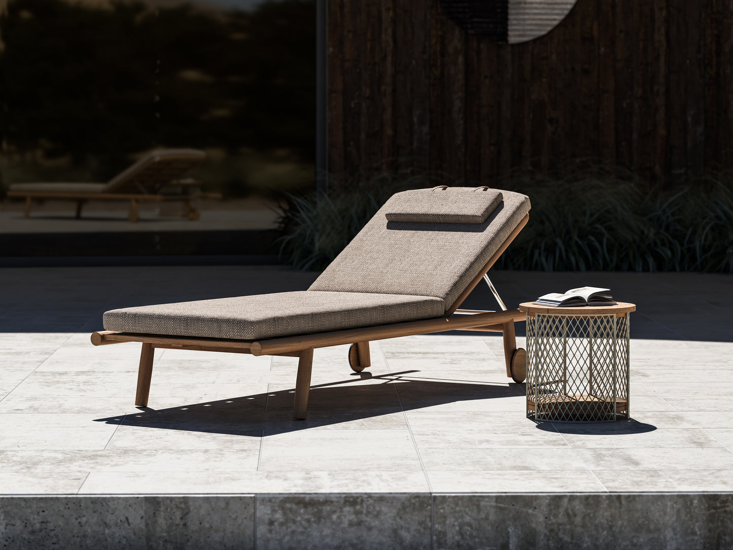Traditional Teak Isabella Coffee Table Ø41 x40 cm