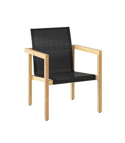 Traditional Teak Loungesessel „Noah“ aus Teakholz