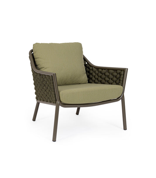 Bizzotto Everly Olive Loungestoel