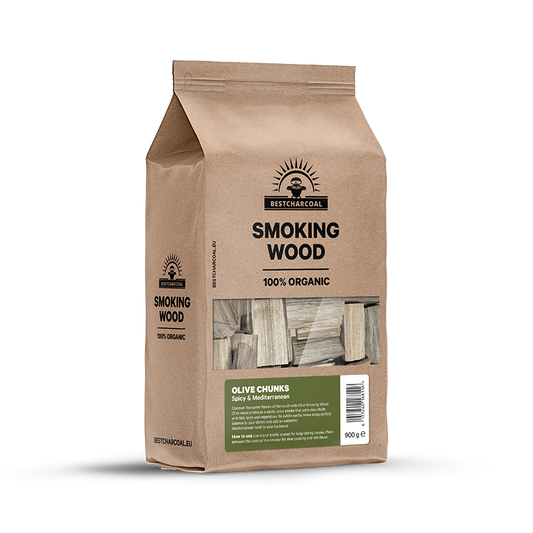 Rookhout Chunks - Olive 900 gr.