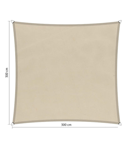 Shadow Comfort Waterdicht Schaduwdoek 3 x 3 meter Sand