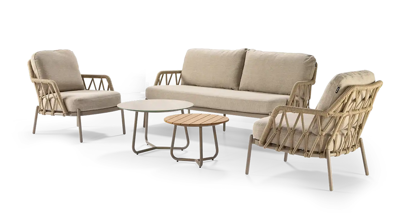 Callisto Girona Clay Lounge set 5-delig