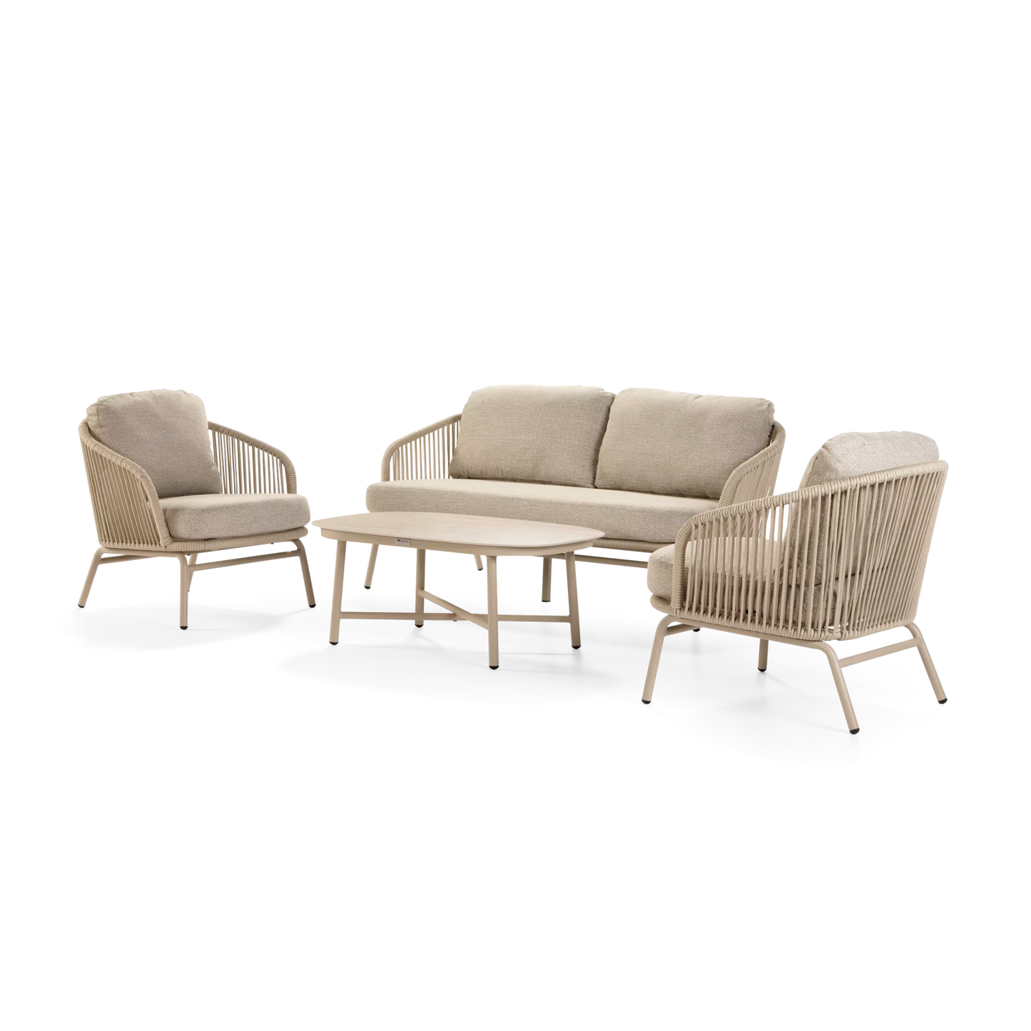 Callisto Livorno Lounge set 4-delig Champagne