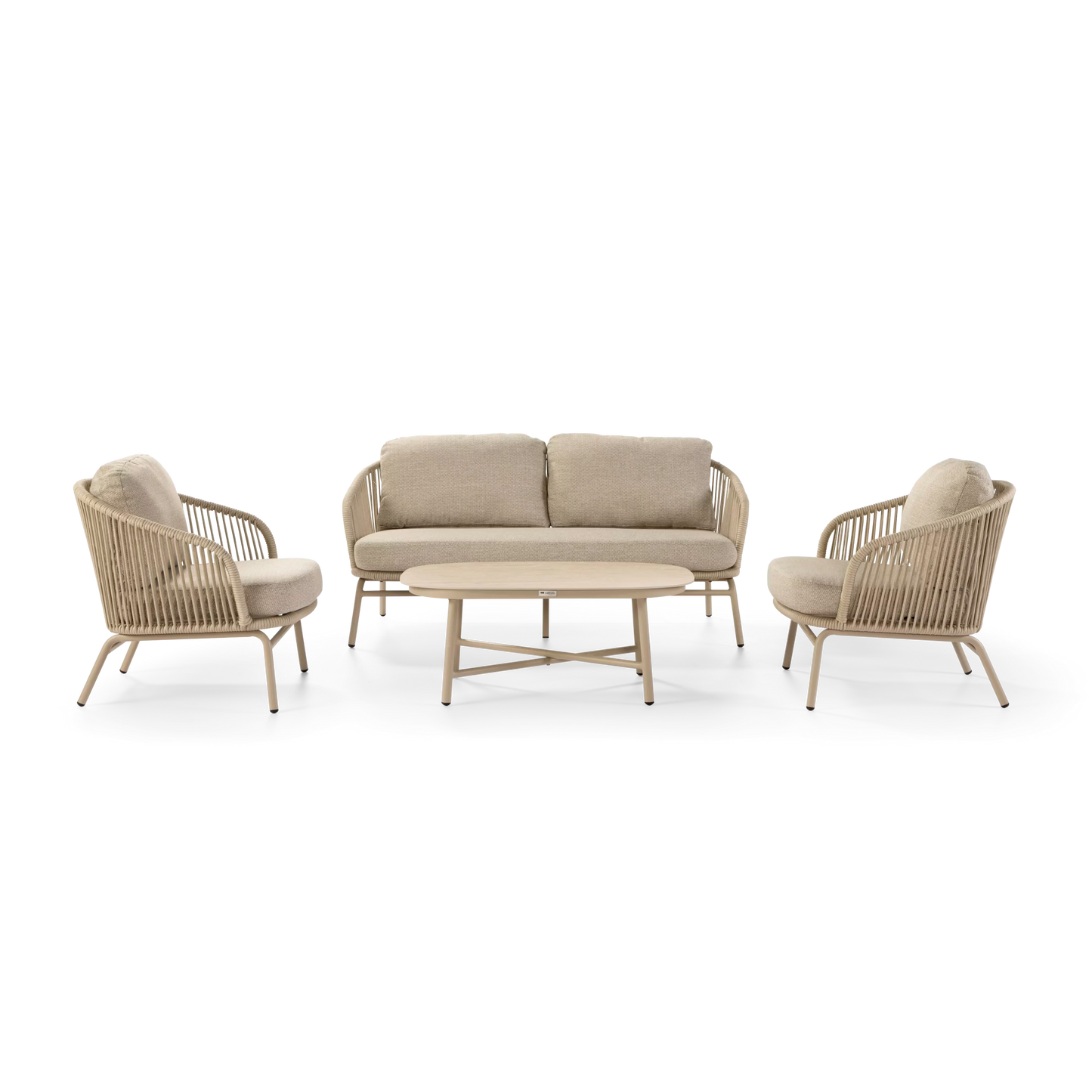 Callisto Livorno Lounge set 4-delig Champagne