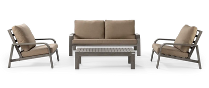 Callisto Bongo Lounge set 4-delig Taupe