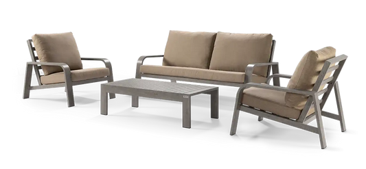 Callisto Bongo Lounge set 4-delig Taupe