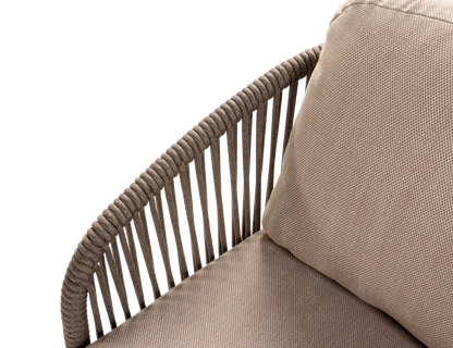 Callisto Livorno Lounge set 4-delig Taupe