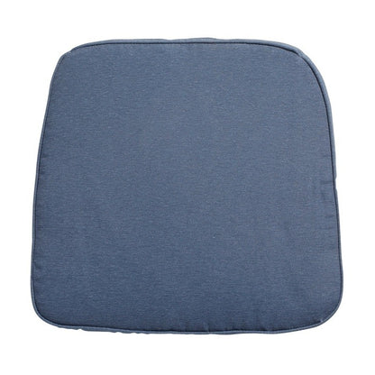 Madison stoelkussen Wicker vierkant 48x48cm Panama safier blue